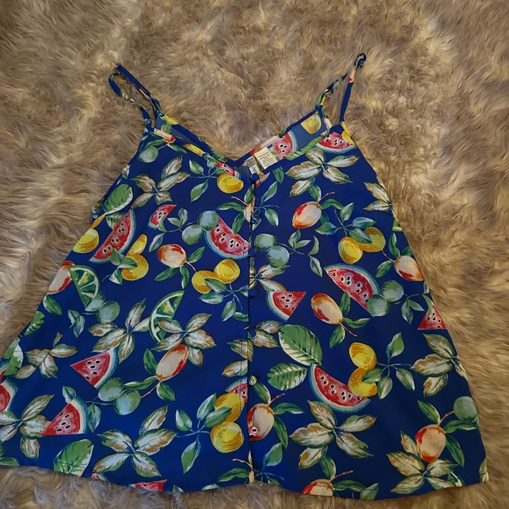 Japna Fruit Print Cami Top